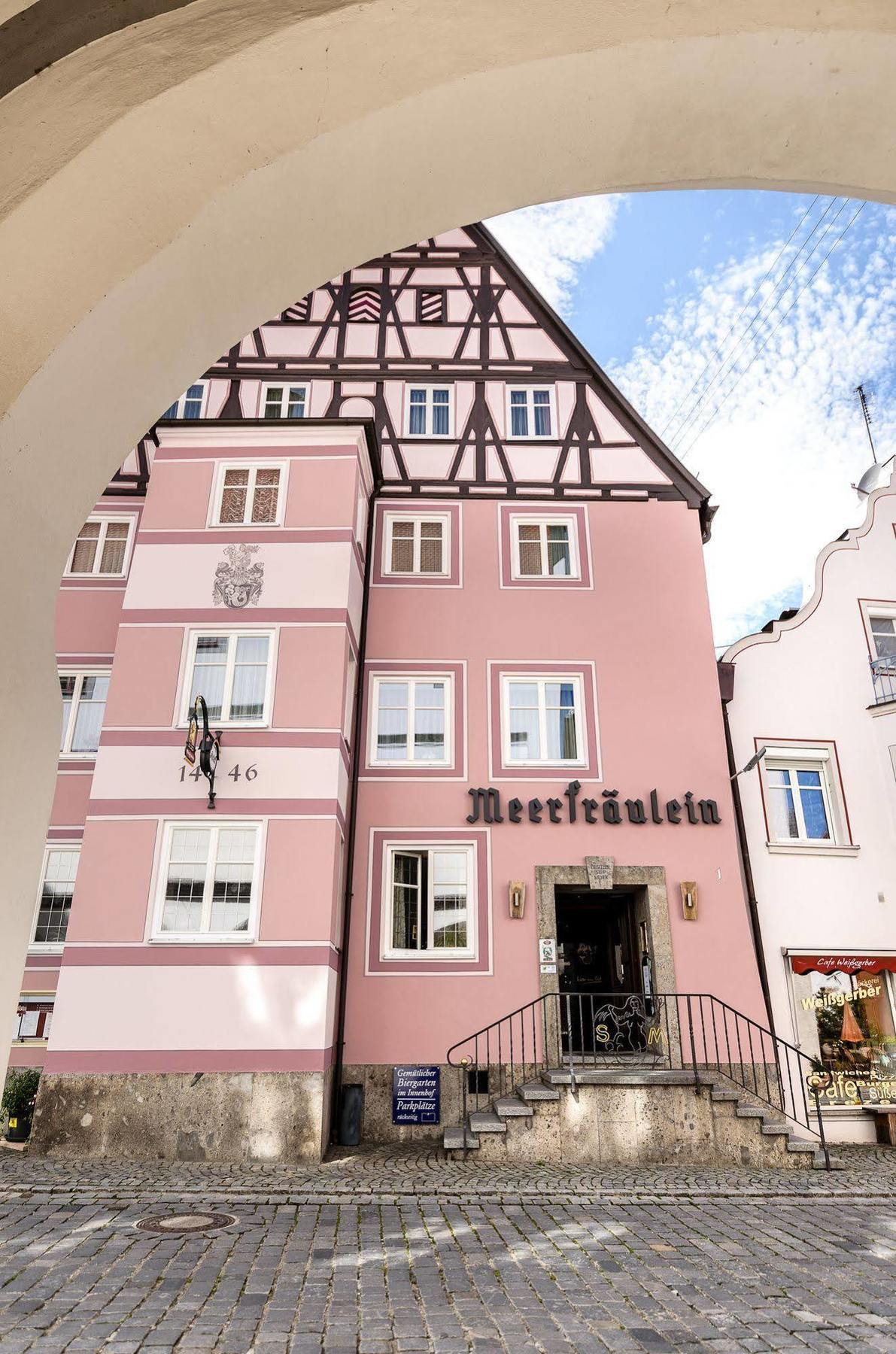 Akzent Hotel Meerfraeulein Wemding Exteriör bild